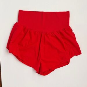 Free People Red Women's Shorts